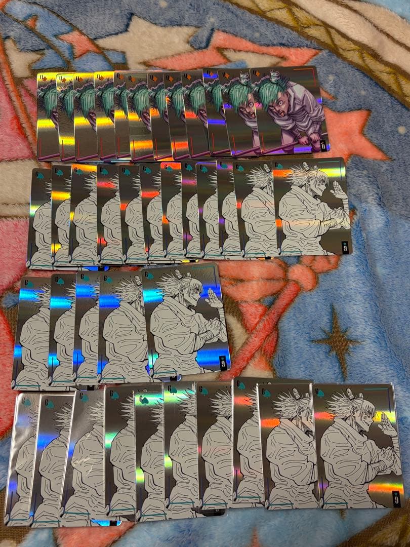 呪術廻戦 鹿紫雲一 ギラギラトランプ 39枚