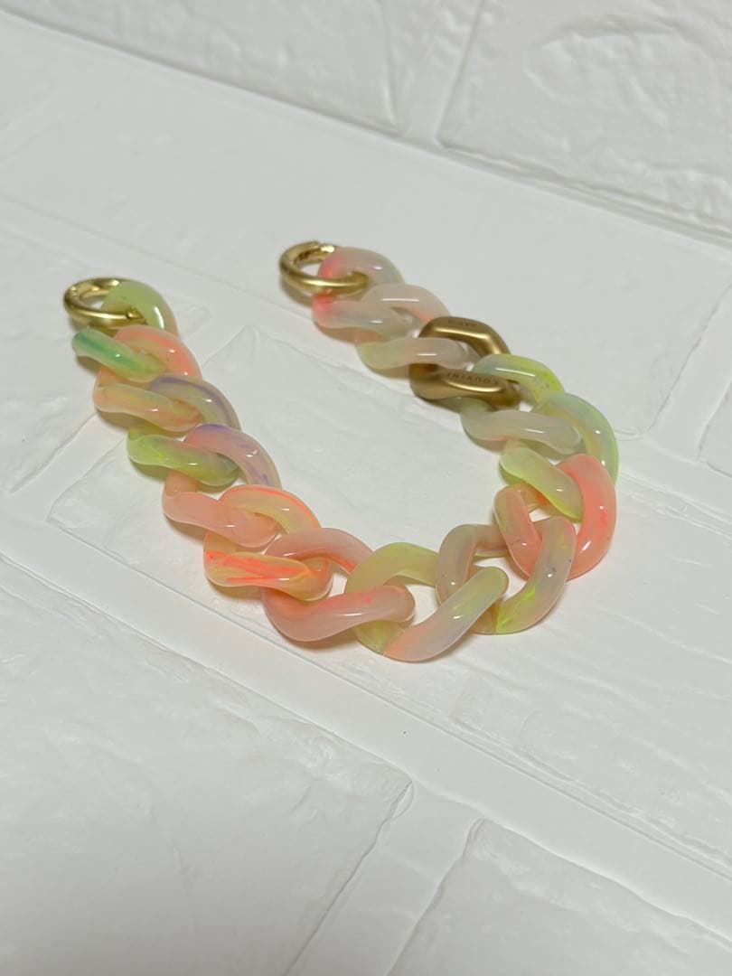 LOUVINI ハンドストラップ PETIT ZOE NEON☆ルヴィニ