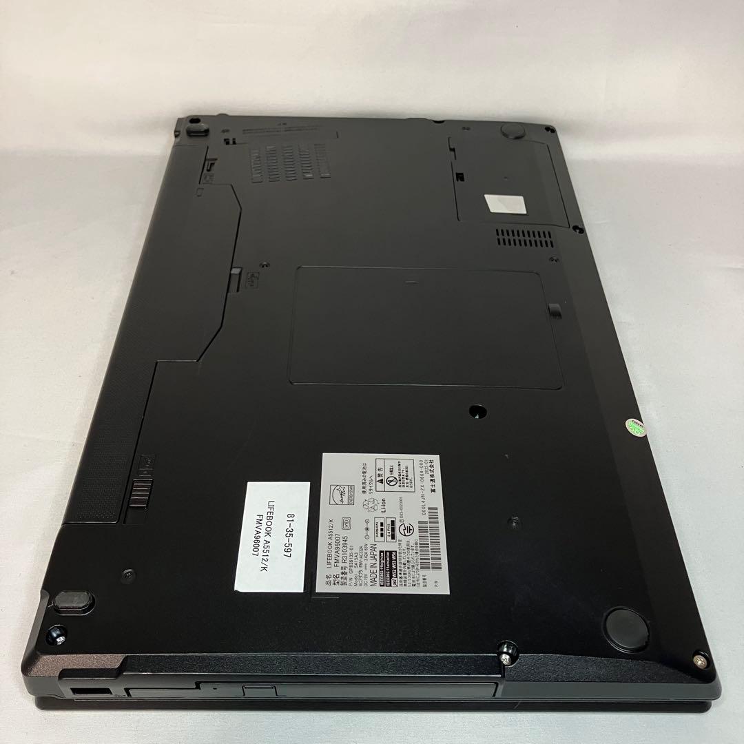 美品 LIFEBOOK A5512/K 12世代 i5 16G DVD オフィス