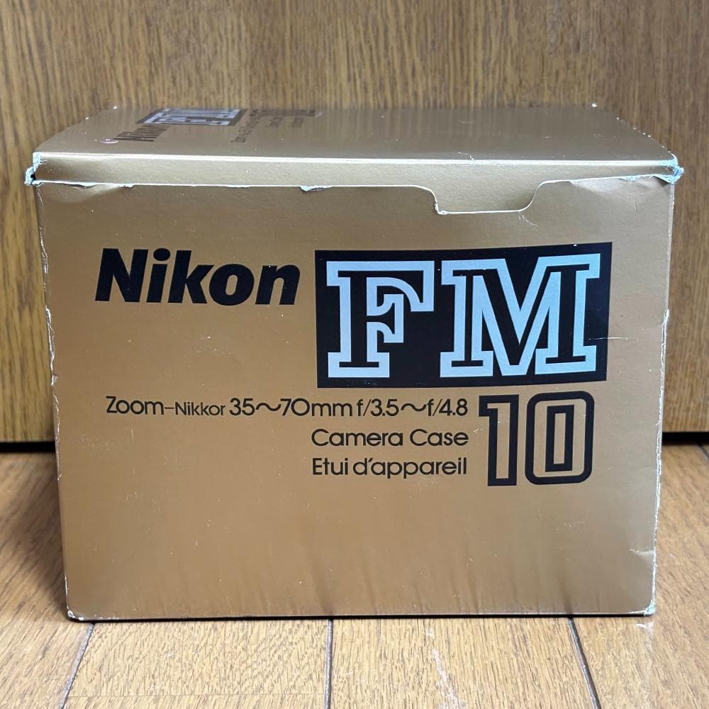 【美品】Nikon FM10 一眼レフ カメラセット レンズ付き フィルムタイプ