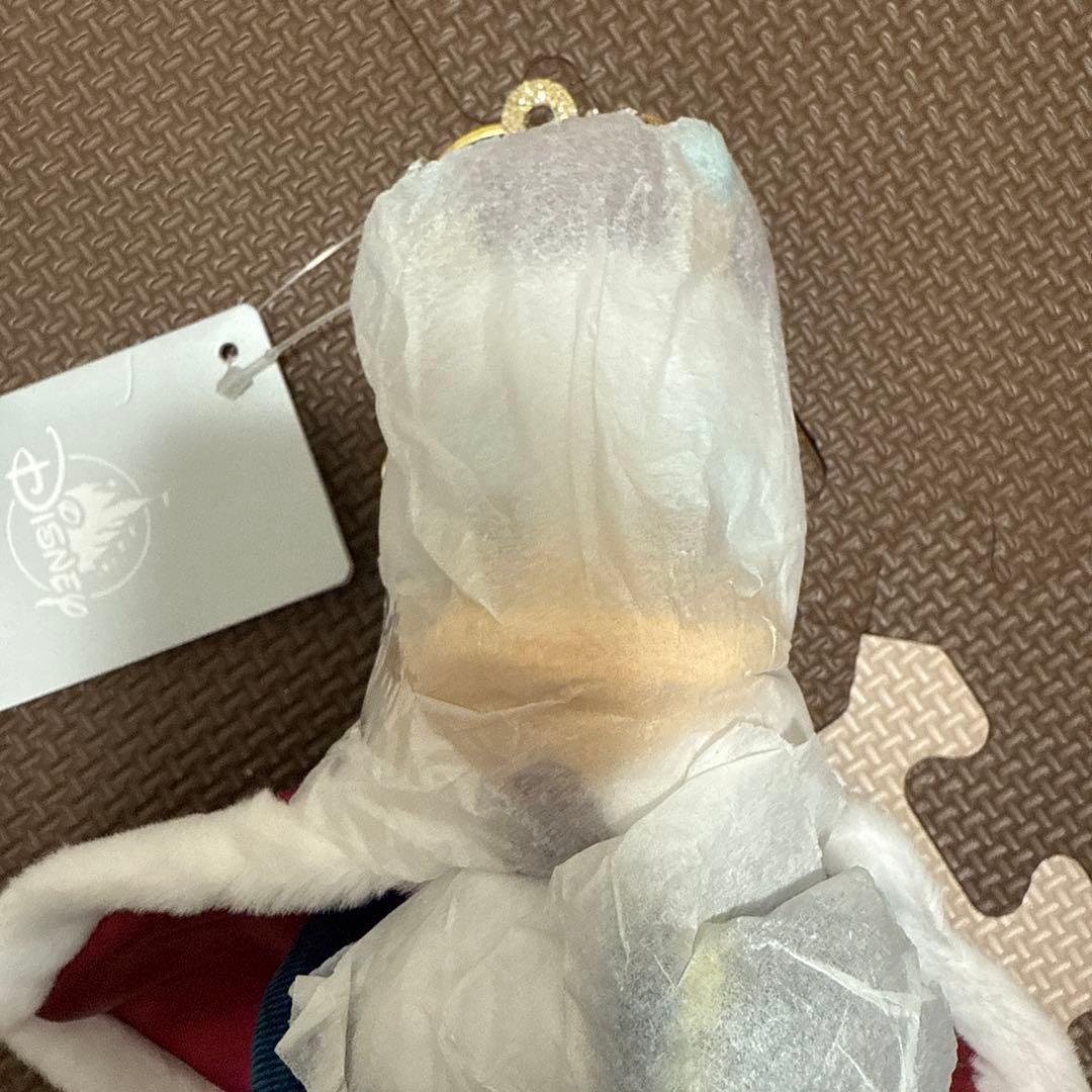 ディズニーストア　ドナルド　バースデー　王冠　ぬいぐるみキーチェーン