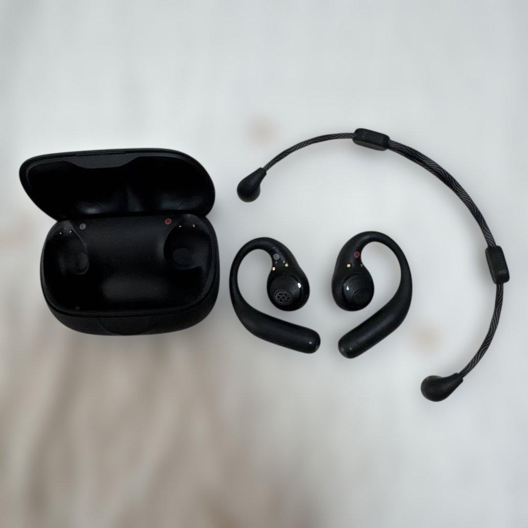 Anker ワイヤレスイヤホン 耳掛け式 ブラック