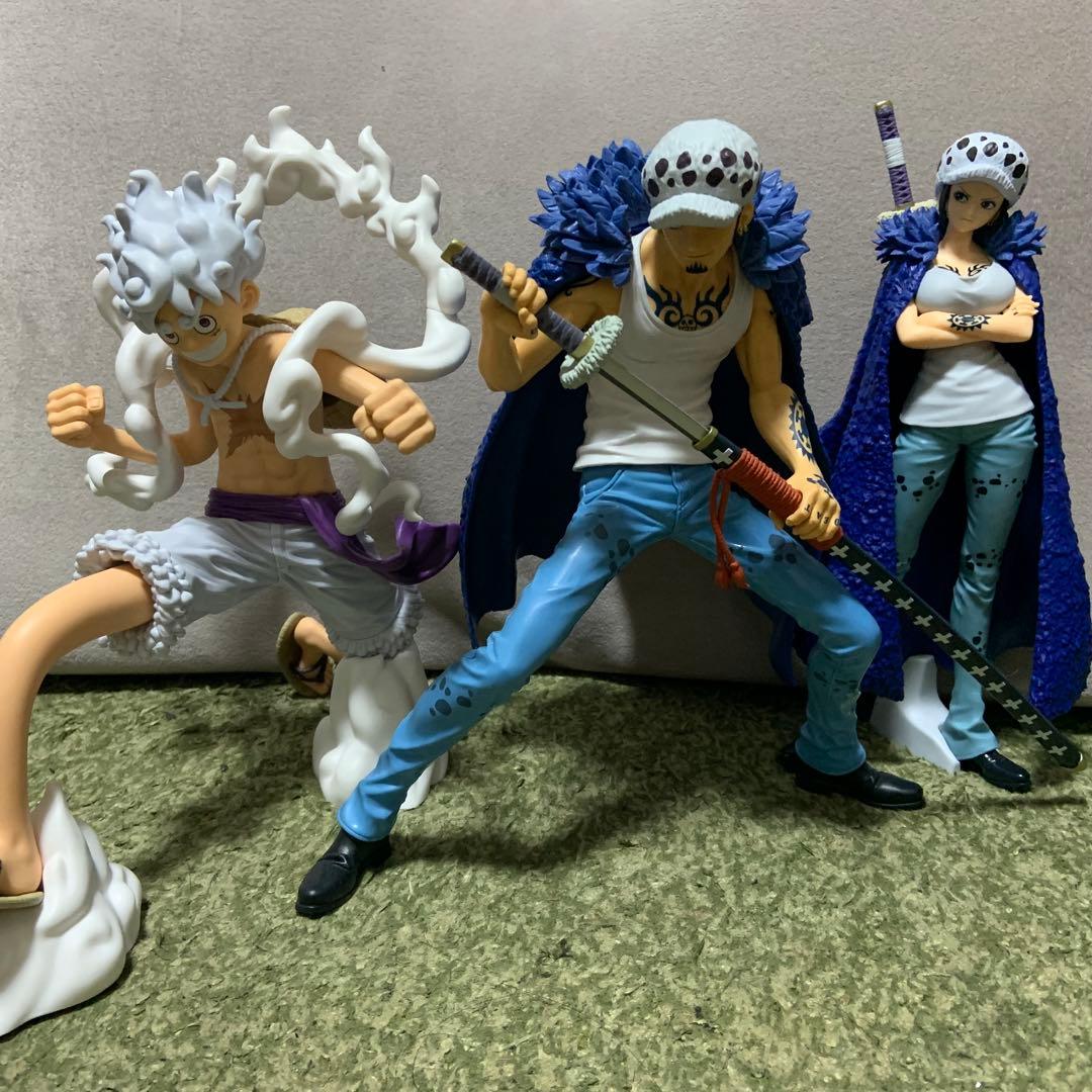 ワンピース フィギュア　 サンジ　マルコ　エース　ロウ　ルフィ　等　箱なし　8個