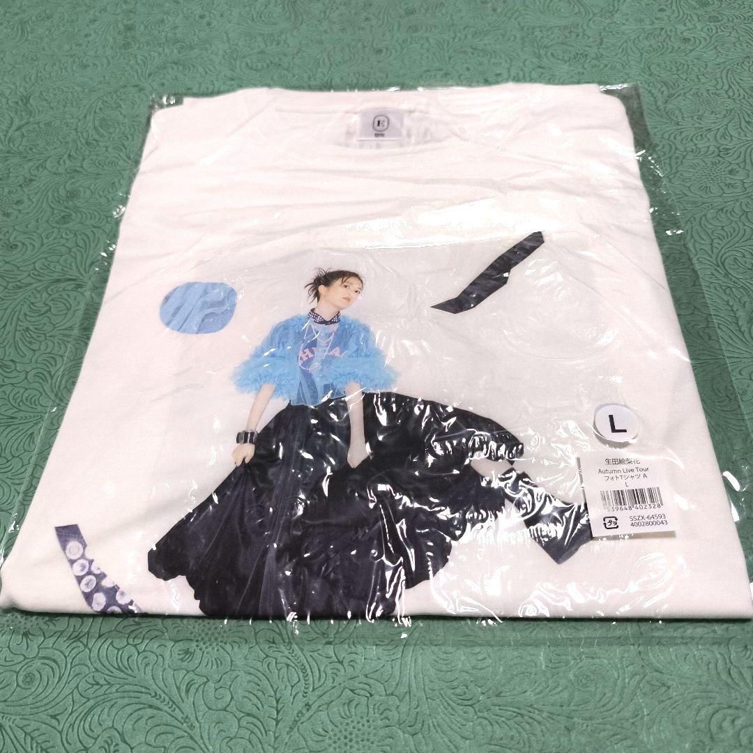 あき プロフィール必見　 生田絵梨花 フォトTシャツ 3種　Lサイズ新品
