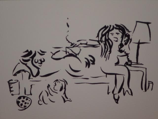 80’S★ジョンレノン★アート★壁掛け★1★ビンテージ★ビートルズ★ポスター