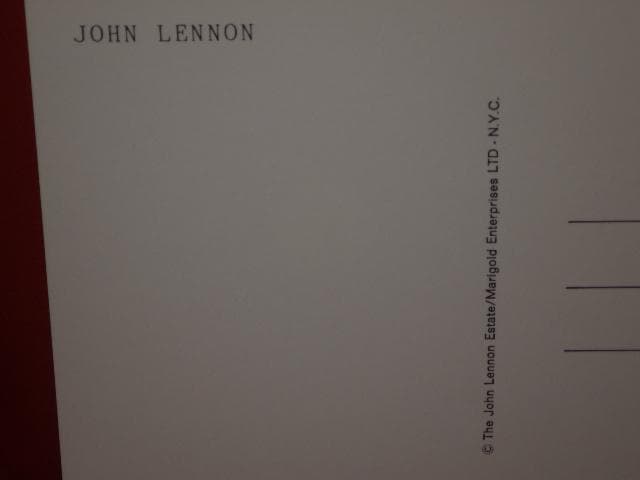 80’S★ジョンレノン★アート★壁掛け★1★ビンテージ★ビートルズ★ポスター