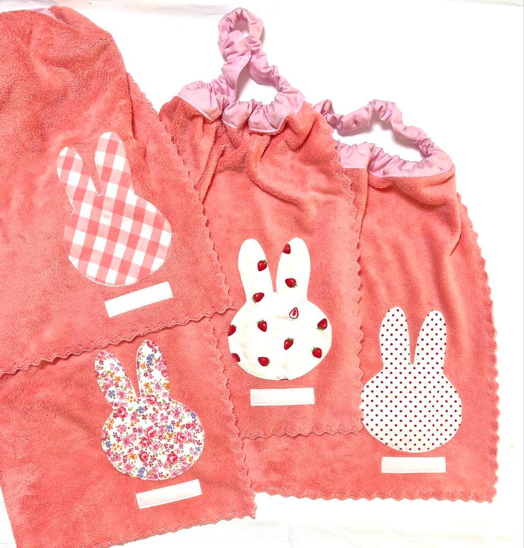 おりこうエプロン４枚set ハンドメイド