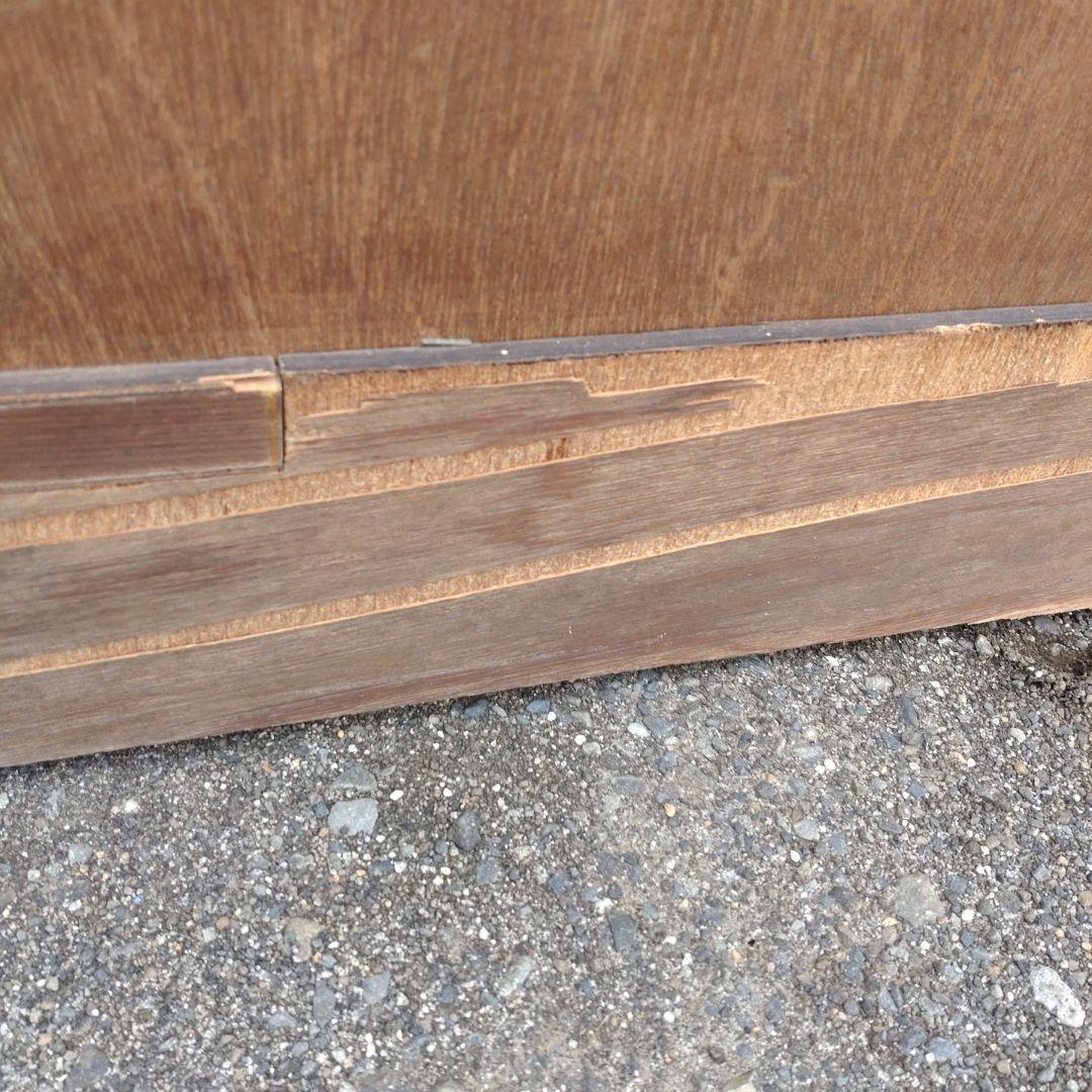 ライティングビューロー　アンティーク家具　 木製ブラウンデスク