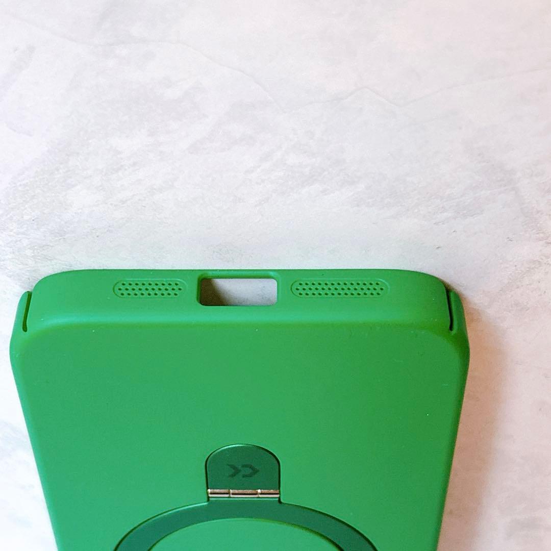 iPhone 15 Pro Max ケース Magsafe ワイヤレス充電　緑