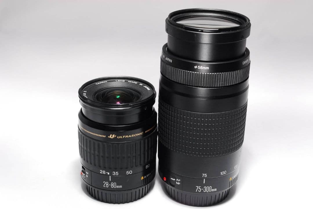 ♥ショット数極少♥Canon Kiss X4♥標準&超望遠Wレンズ キャノン