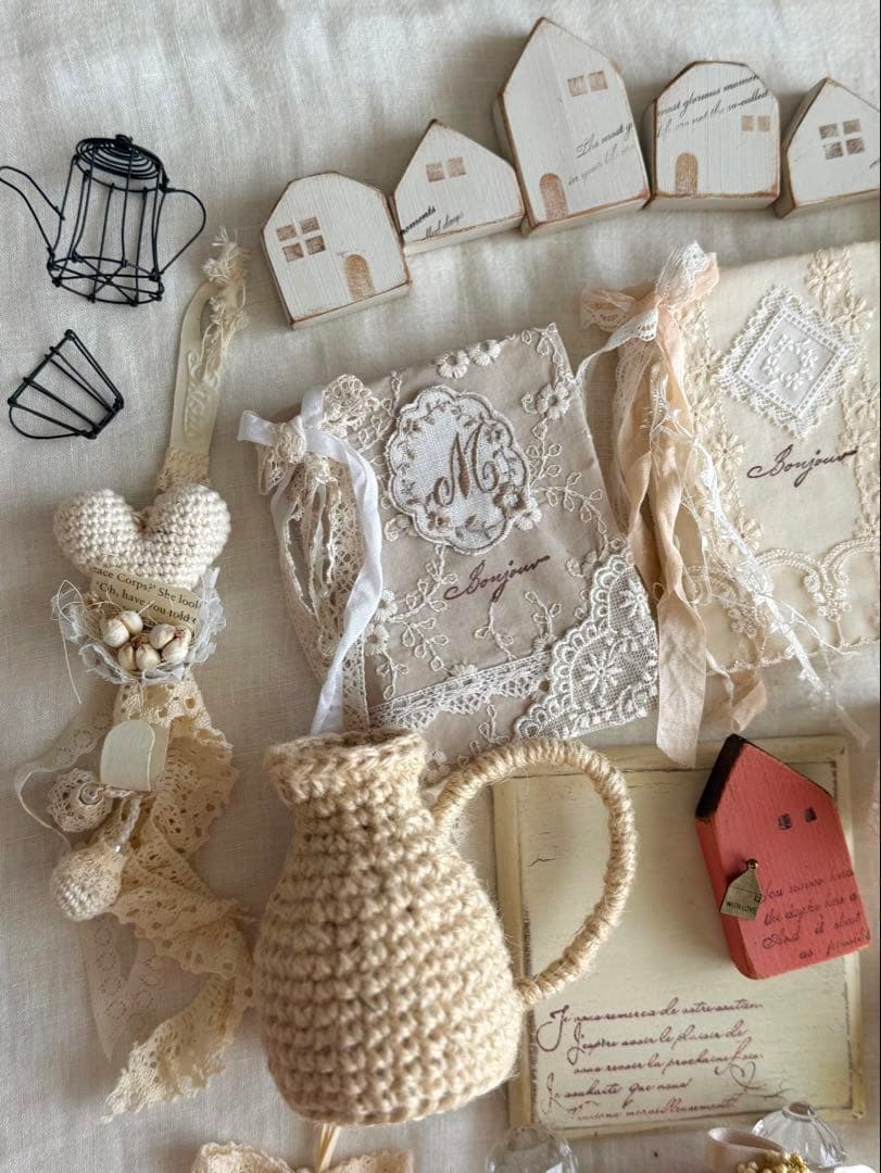 ナチュラル&アンティーク系雑貨セット◾️作家ハンドメイド インテリア salut!