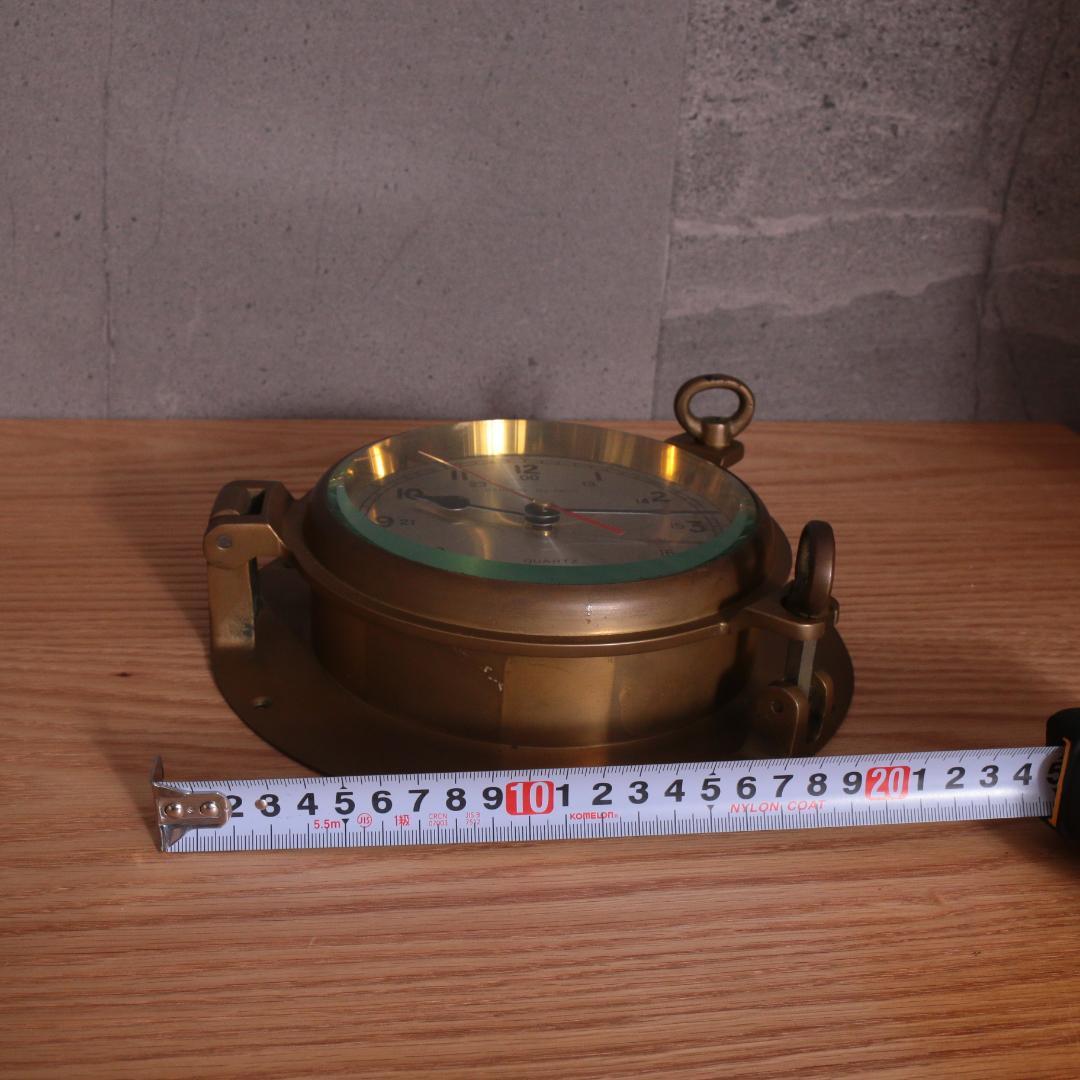 ラッツ&スター様 動作OK 真鍮製 SHIP'S CLOCK シップズクロ