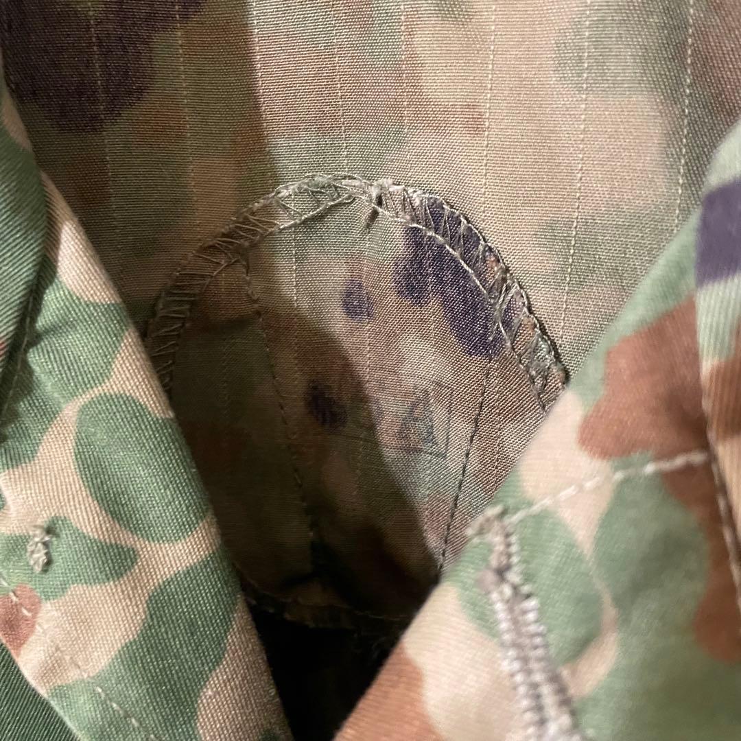 【未使用に近い】６Ａ 陸上自衛隊 　迷彩服　ミリタリー　戦闘服　上下セット