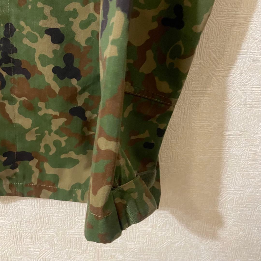 【未使用に近い】６Ａ 陸上自衛隊 　迷彩服　ミリタリー　戦闘服　上下セット