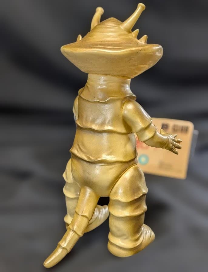 カネゴン「ウルトラQ」登場怪獣（ブルマァク復刻）ソフビフィギュア