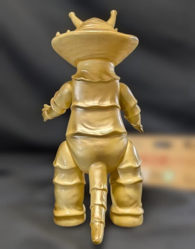 カネゴン「ウルトラQ」登場怪獣（ブルマァク復刻）ソフビフィギュア