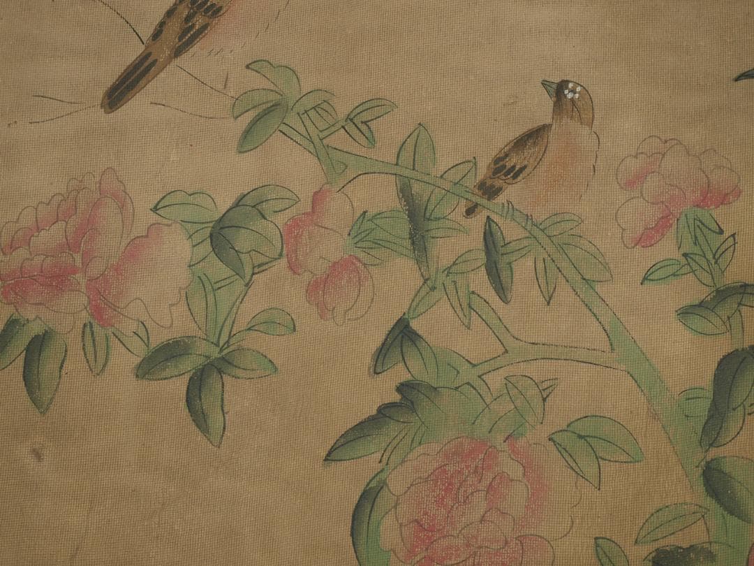 中国古美術 清時代の人物図　肉筆絵　激安骨董品 BD280A13-2