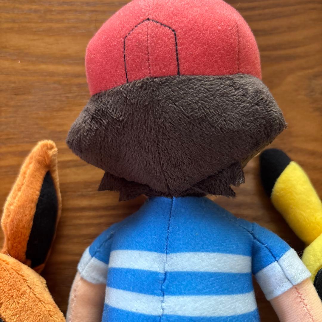 ピカチュウ ⭐︎サトシ⭐︎イーブイ ぬいぐるみセット