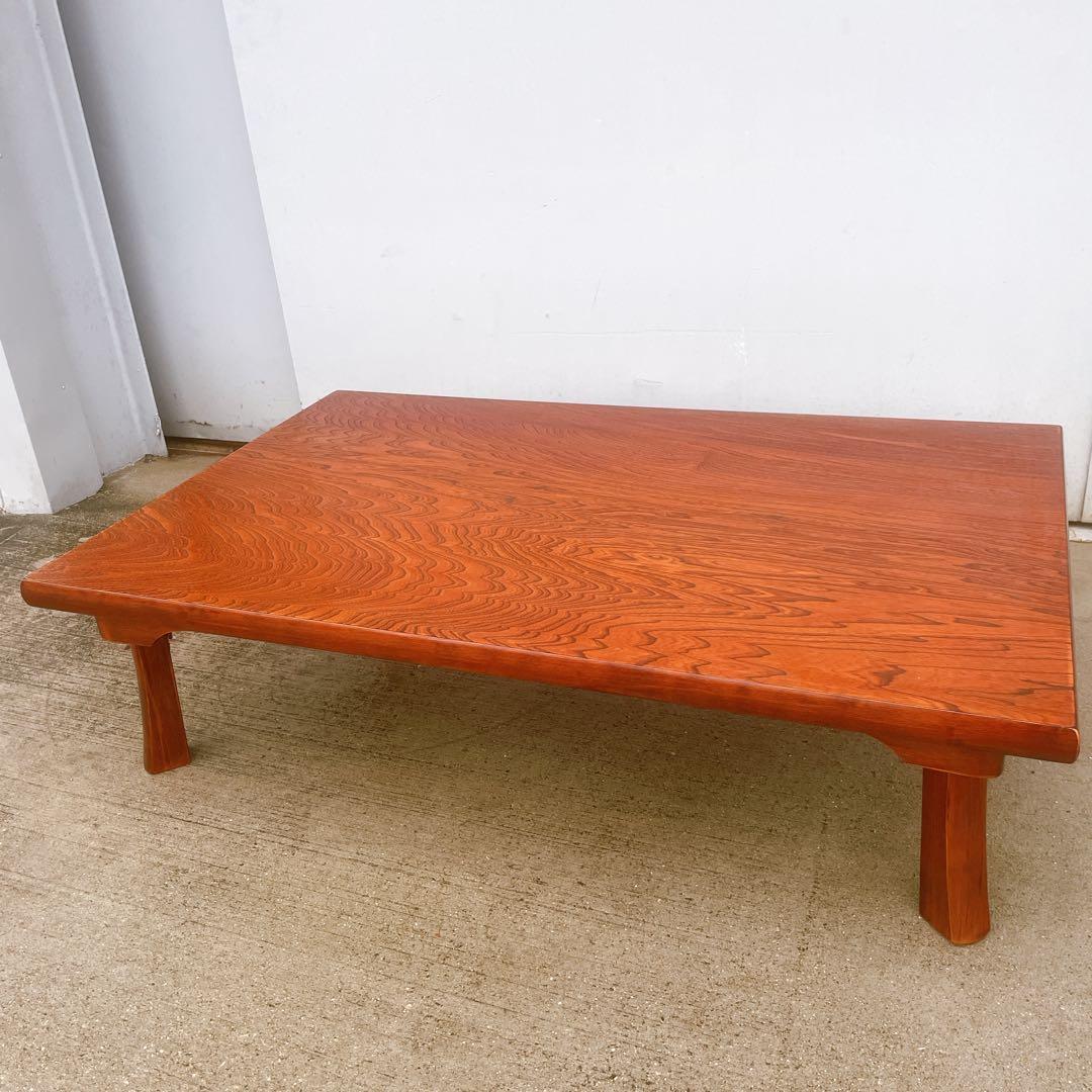 【美品①】高級 折り畳み座卓 昭和レトロ アンティーク 職人手作り ちゃぶ台