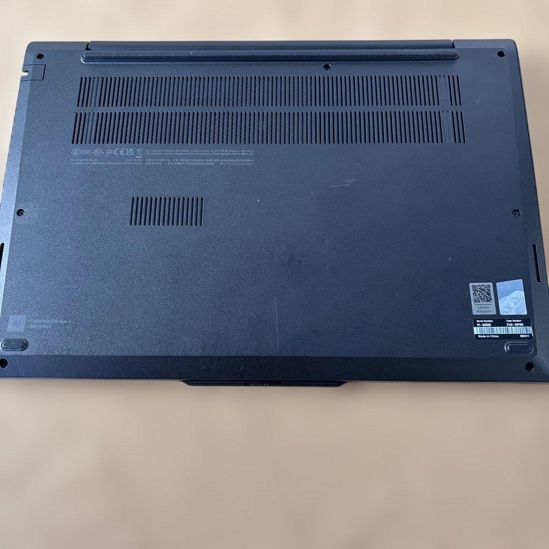 ThinkPad E16 メモリ16GB SSD474GB WUXGA