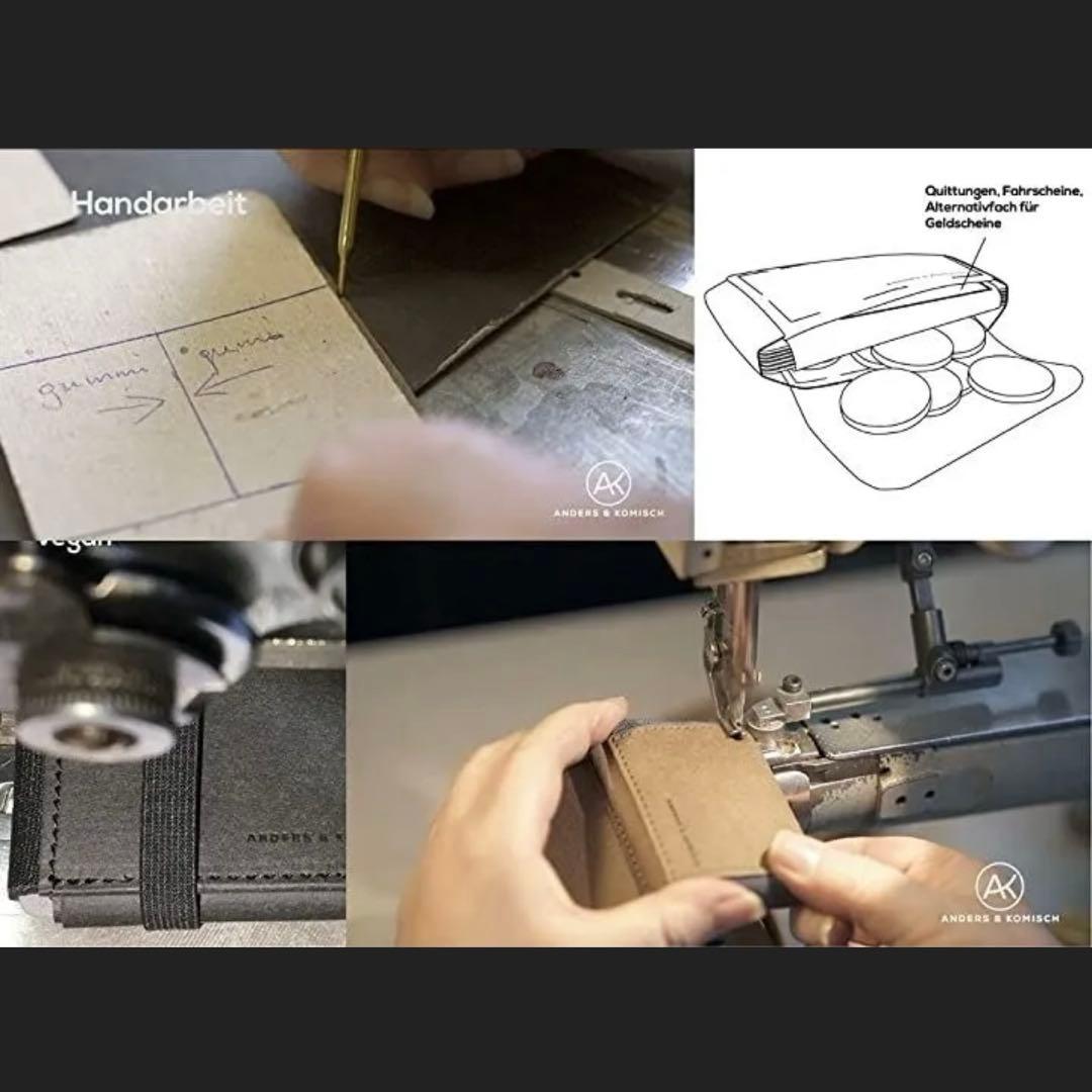 ANDERS & KOMISCH ミニ財布 ブラウン