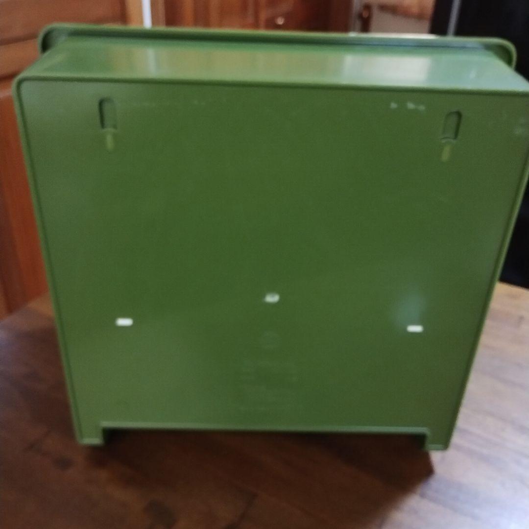 ★昭和レトロポップ　 クッキングジョア　調味料ケース、グリーン