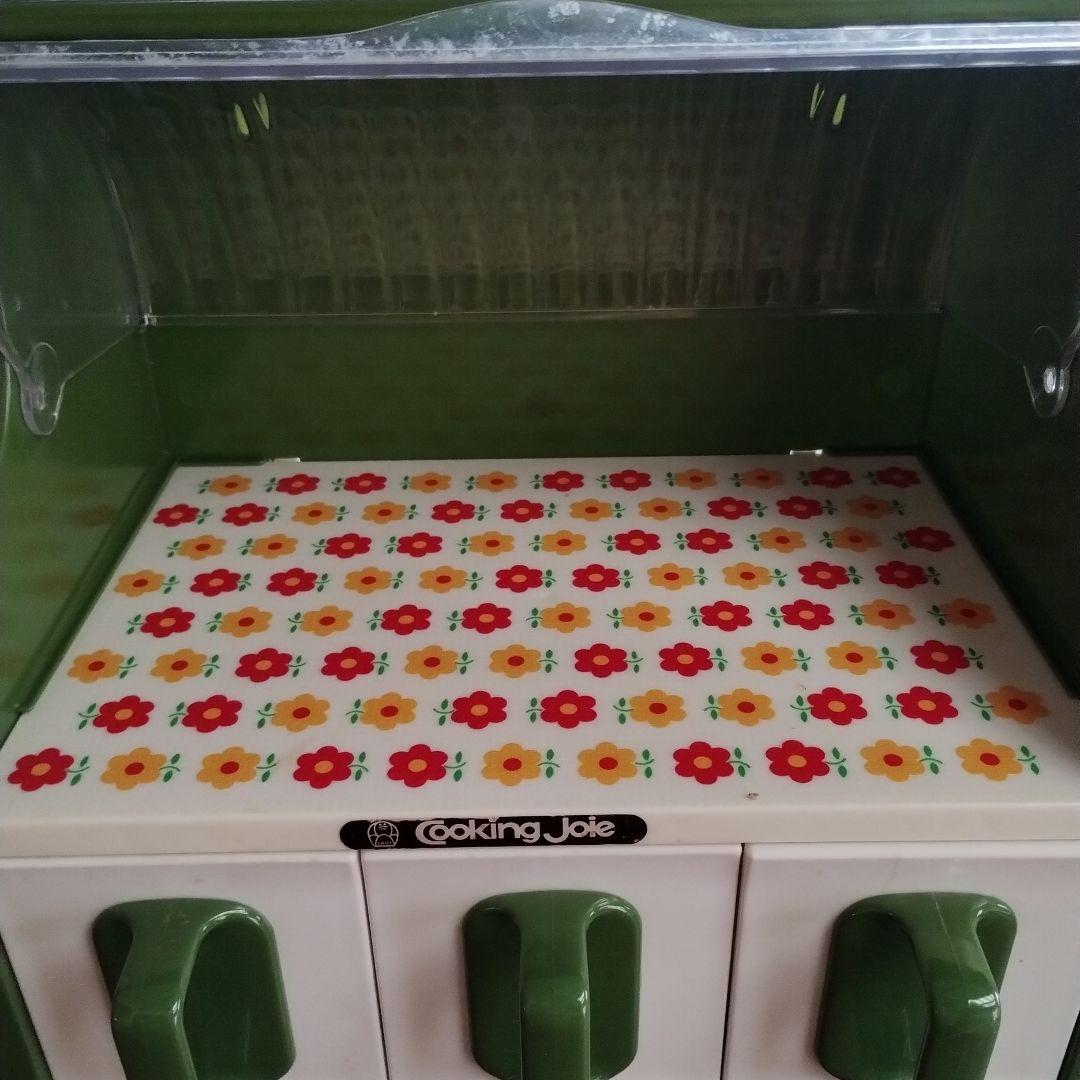 ★昭和レトロポップ　 クッキングジョア　調味料ケース、グリーン