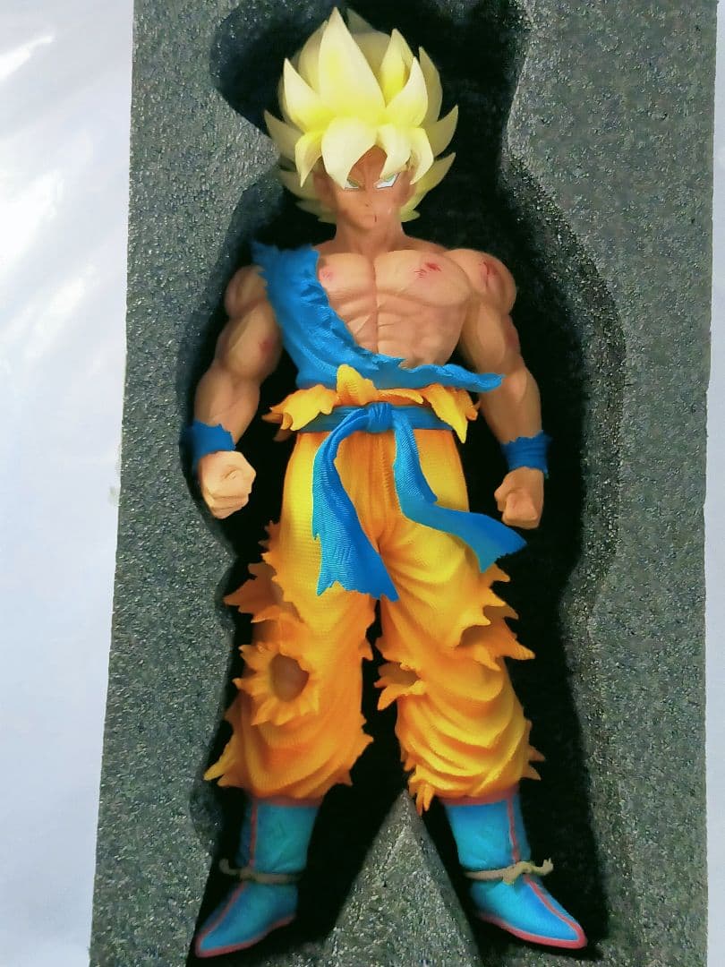 ドラゴンボール　孫悟空　ガレージキット　スーパーサイヤ人　フィギュア