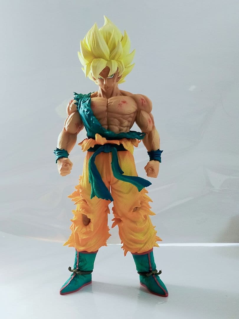 ドラゴンボール　孫悟空　ガレージキット　スーパーサイヤ人　フィギュア