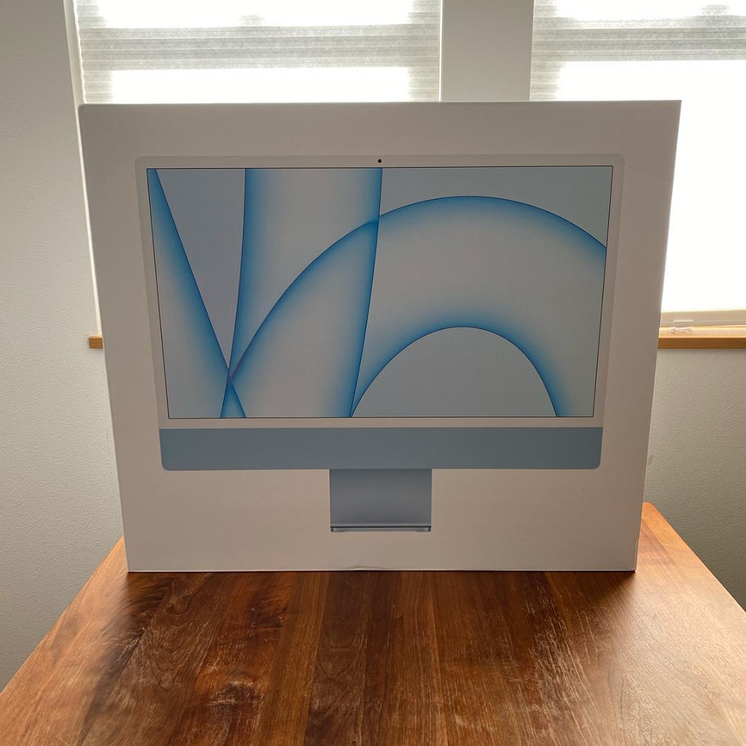 Apple M1 iMac 24インチモデル16GB ブルー 1TB