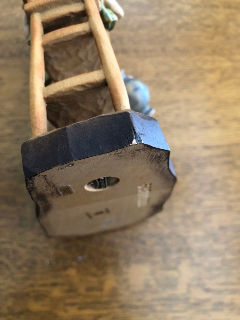 アンリ人形　サラケイ　木彫り人形　イタリア　アンティーク 17,5cm