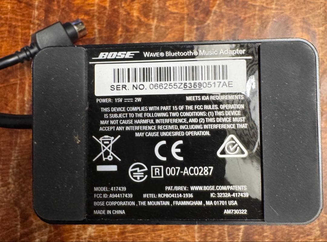 動作品✨BOSE Wave Bluetooth Music Adapter