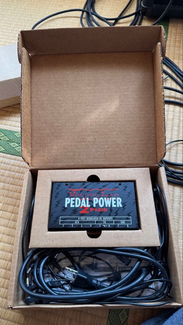 Voodoo Lab pedal power 2plus パワーサプライ