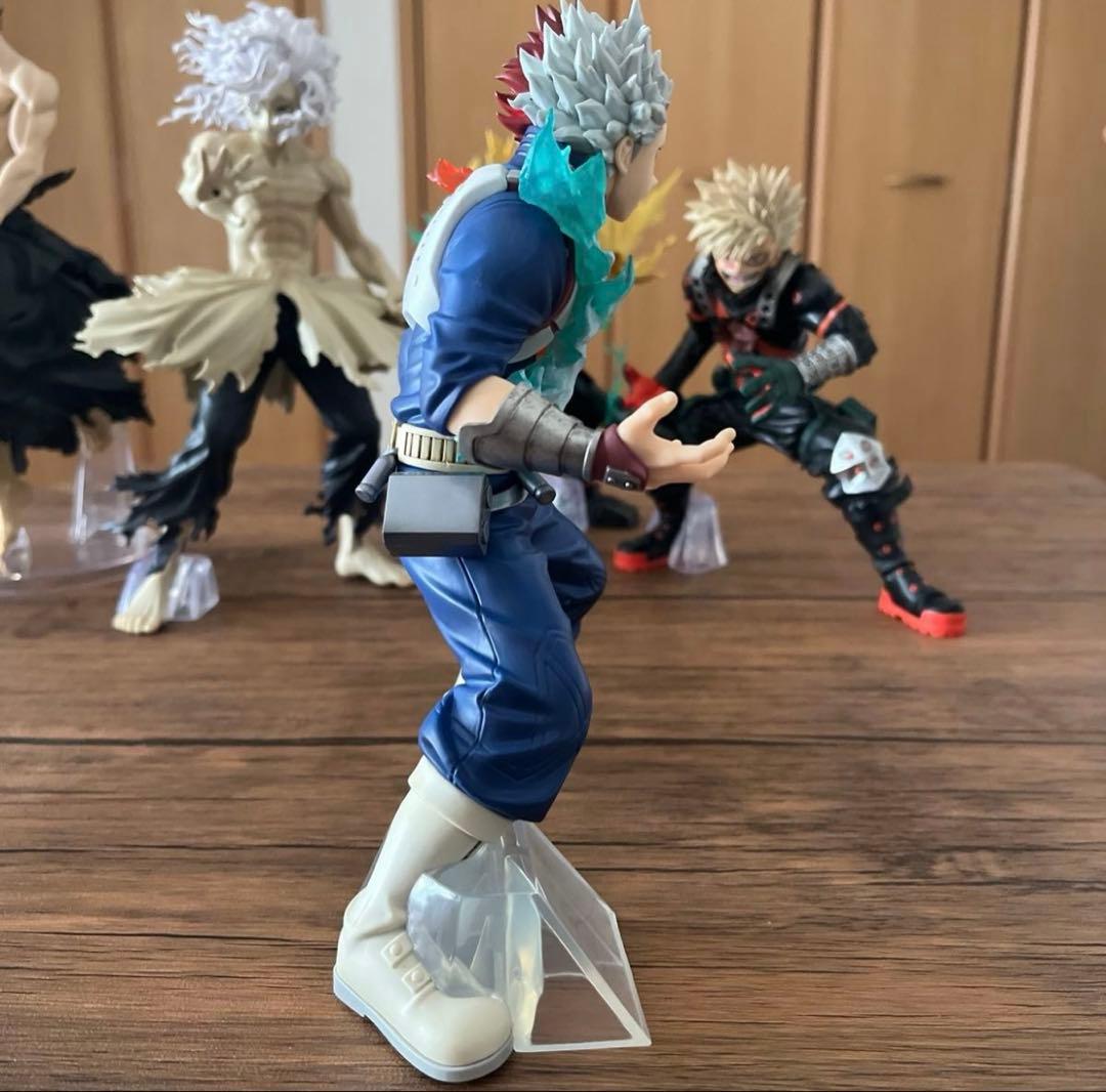 一番くじ ヒロアカ 緑谷 爆豪 轟 死柄木 オールフォーワン フィギュアセット