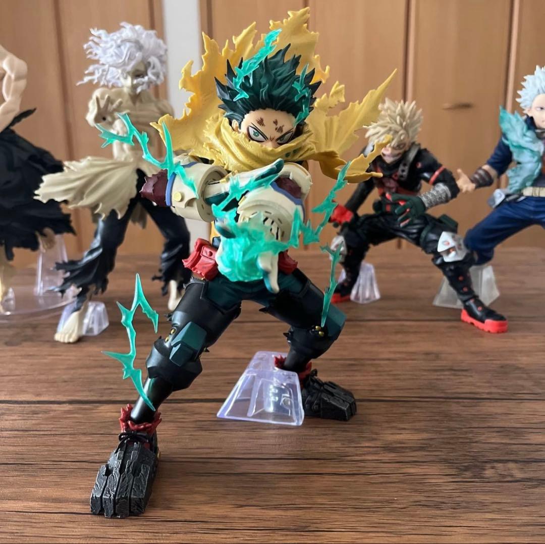 一番くじ ヒロアカ 緑谷 爆豪 轟 死柄木 オールフォーワン フィギュアセット