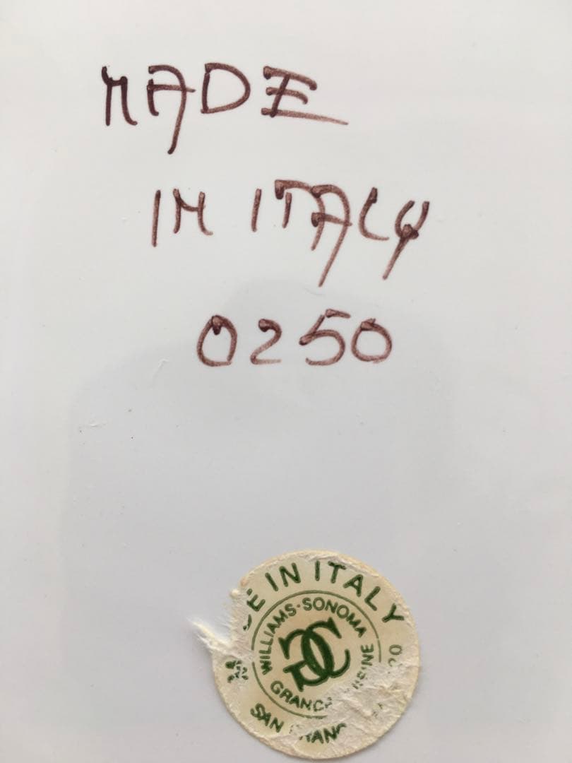 【新品未使用】ウイリアムズソノマ　ディナープレート　ディナー皿　大皿　2枚