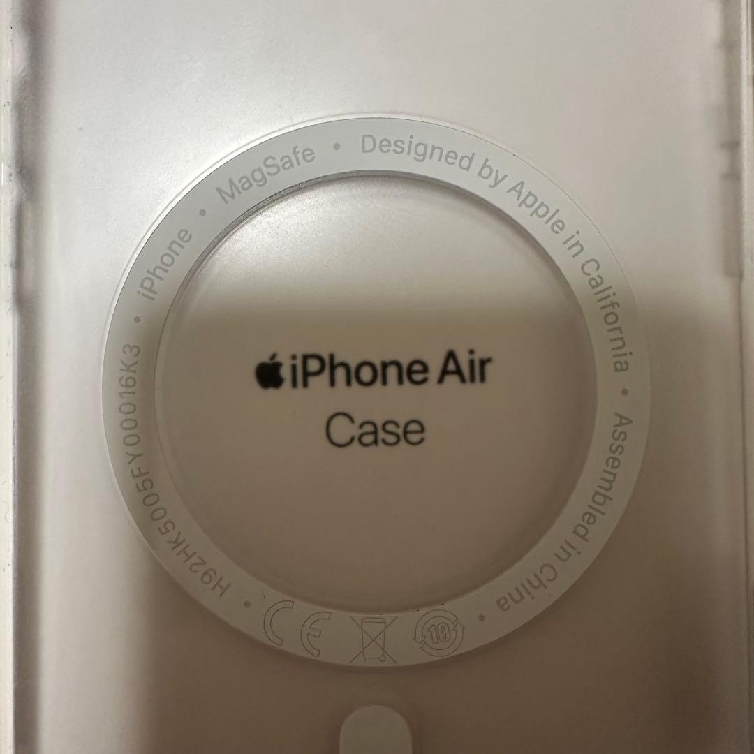 【当日発送可】iPhone Air ライトブルー 256GB 純正クリアケース付