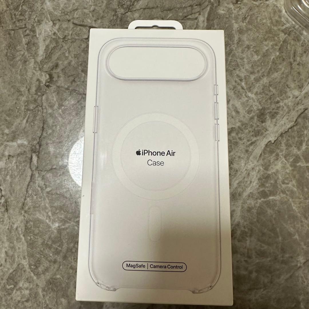 【当日発送可】iPhone Air ライトブルー 256GB 純正クリアケース付