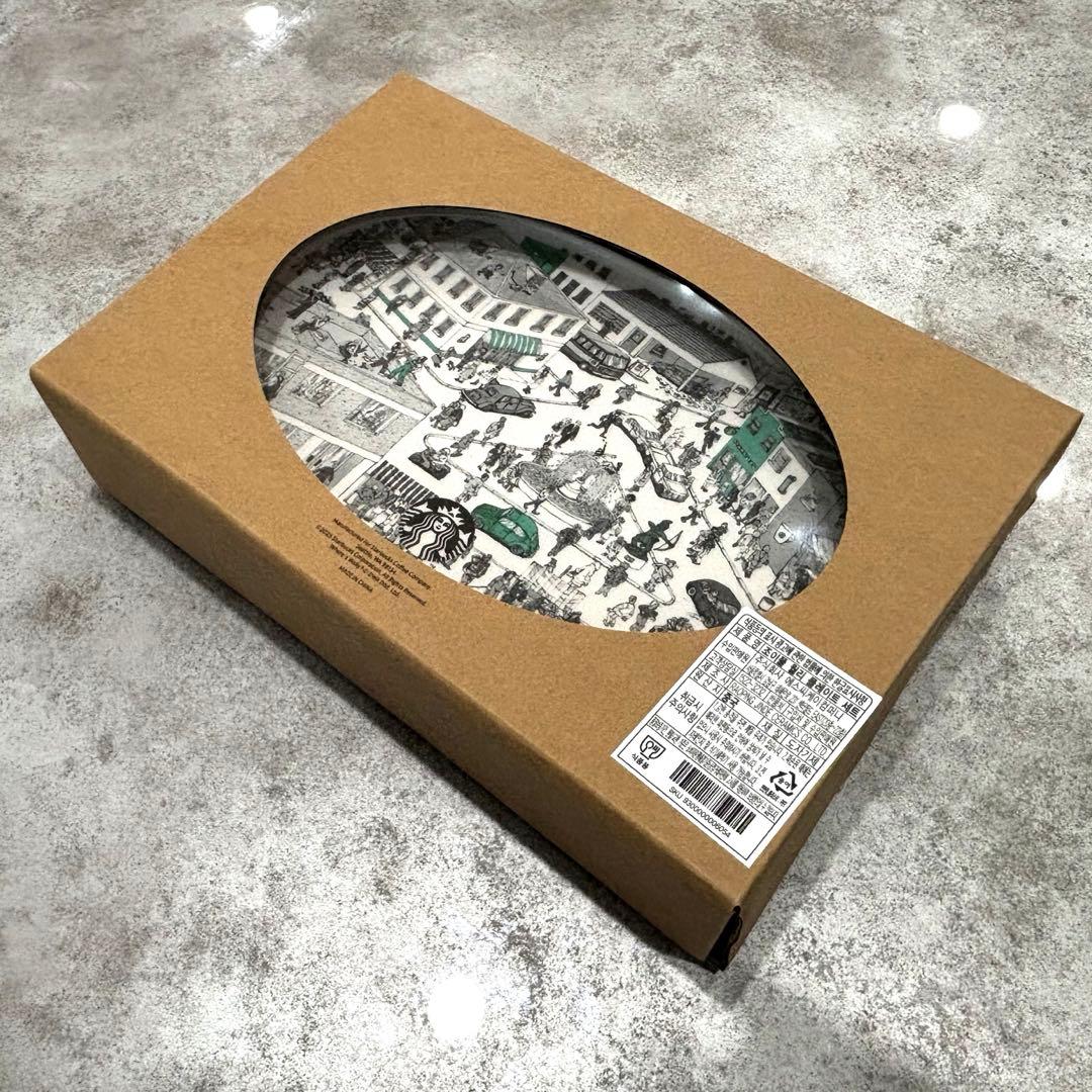 【韓国限定スタバxウォーリーを探せ】ジョイフル Wally Plate Set