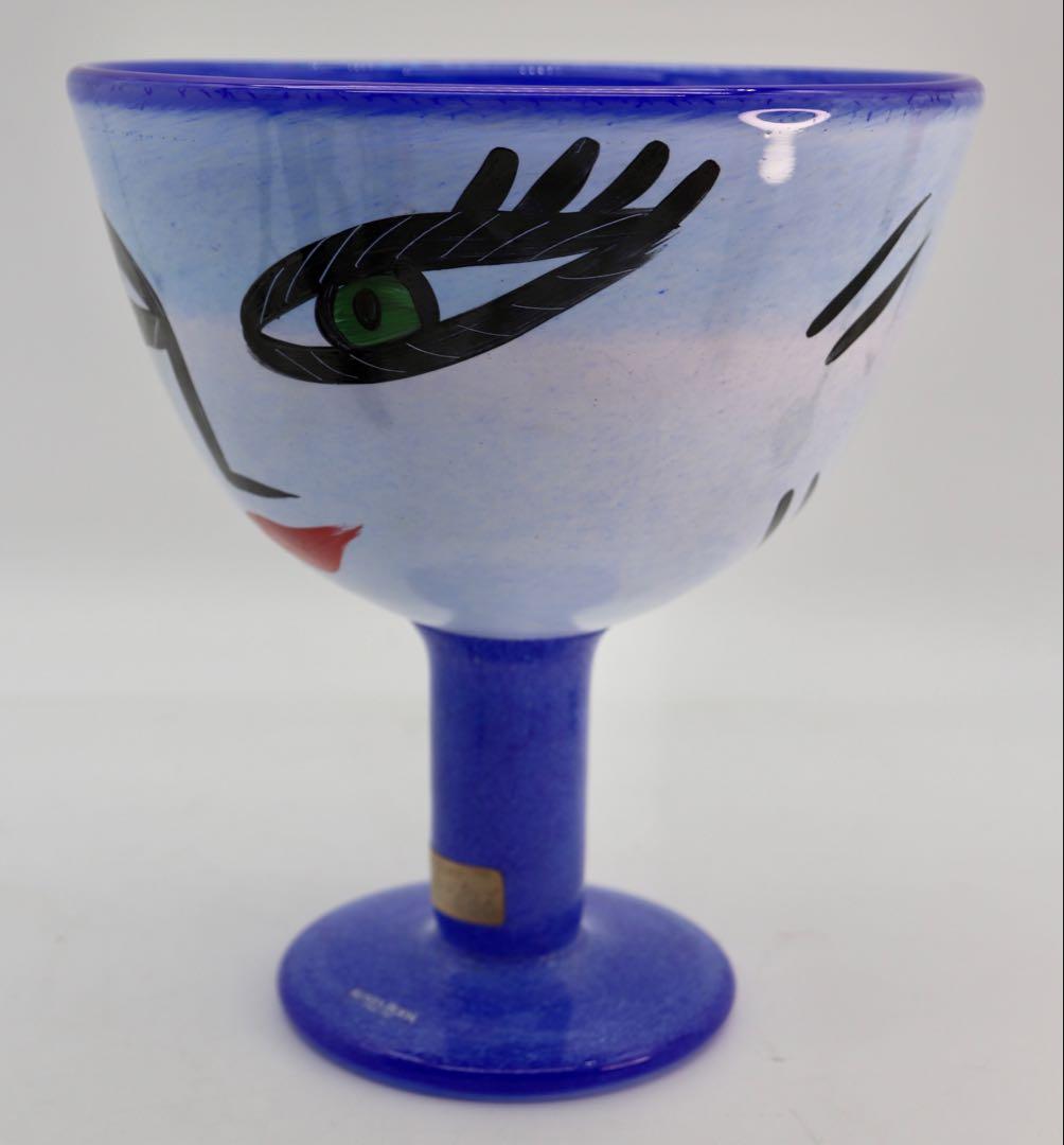 KOSTA BODA オープンマインド・シリーズ、アートデザイン ガラスカップ