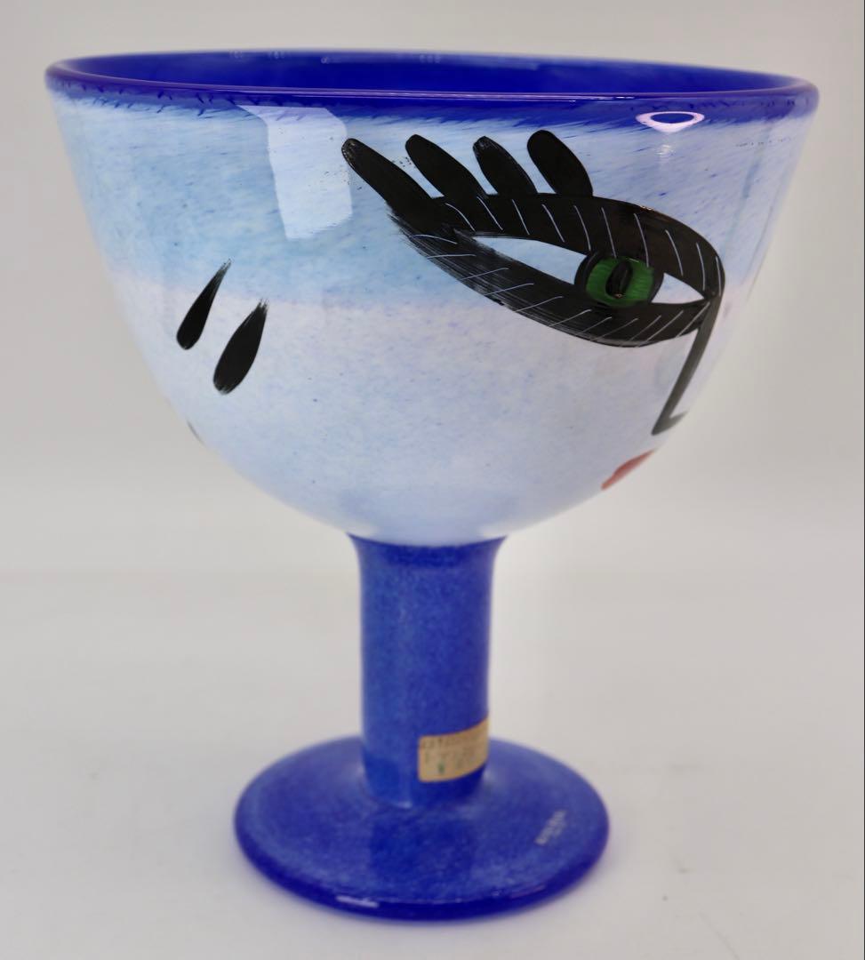 KOSTA BODA オープンマインド・シリーズ、アートデザイン ガラスカップ