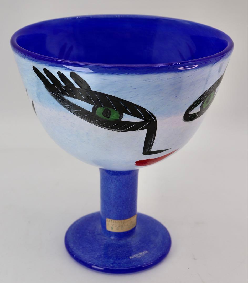 KOSTA BODA オープンマインド・シリーズ、アートデザイン ガラスカップ