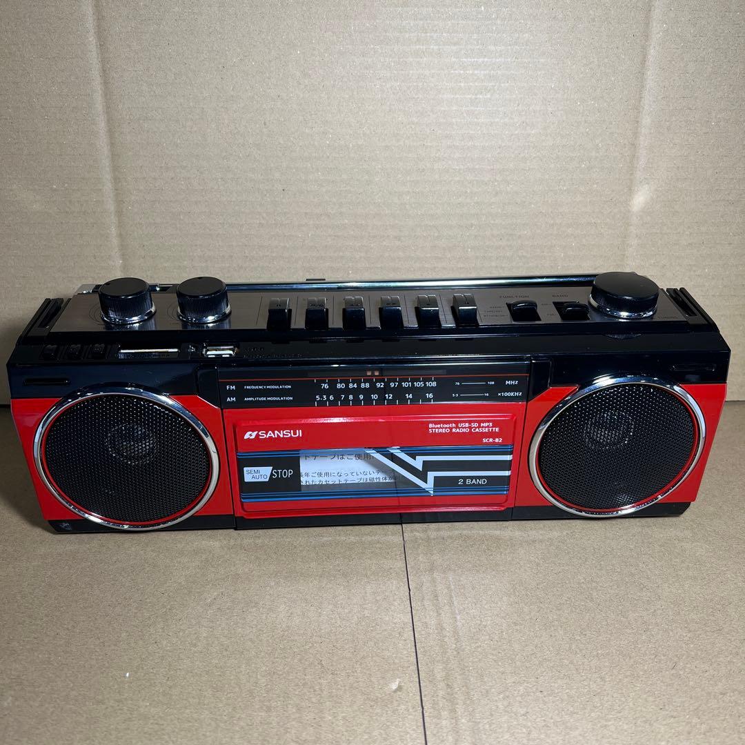 Bluetooth 機能搭載ステレオラジオカセット SCR-B2