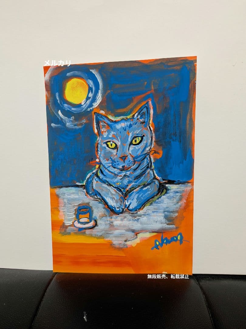 アクリル画　B5サイズ　原画一点もの