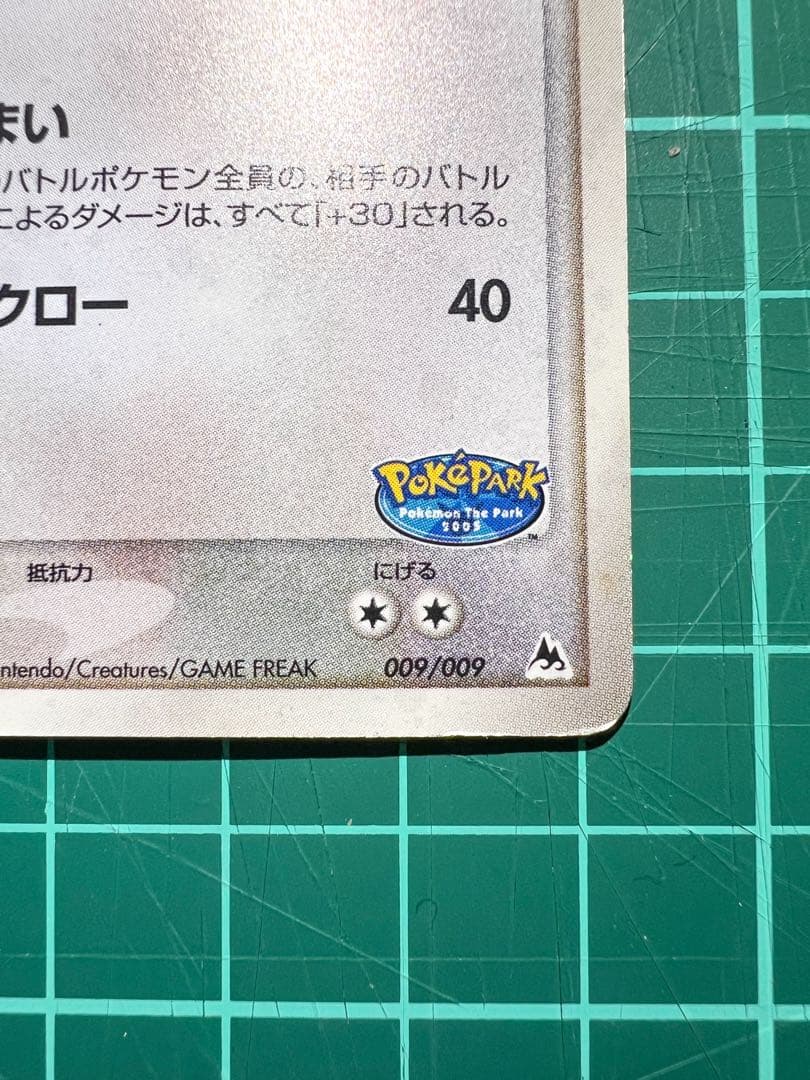 2005年レックウザ ポケパークプレミアムファイル 009/009