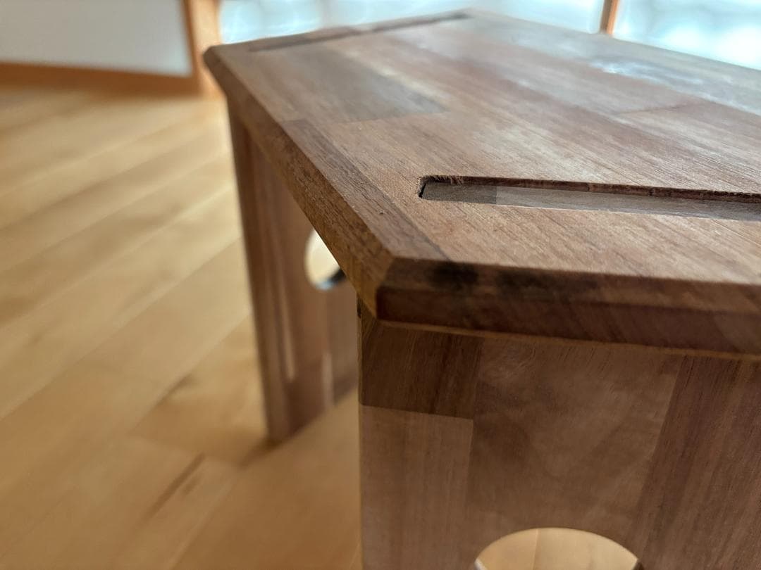 中サイズ ヘキサテーブル 囲炉裏テーブル(エッジ深め)