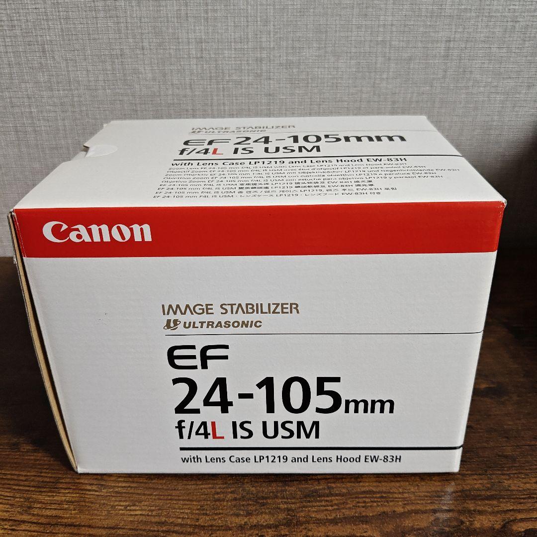 中古美品Canon EF24-105mm f/4L IS USM フィルター付