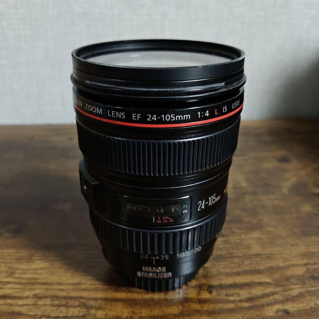 中古美品Canon EF24-105mm f/4L IS USM フィルター付