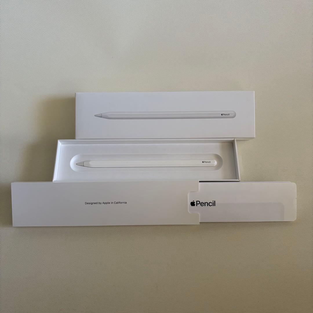 【セール中】第二世代Apple Pencil （美品）箱付き