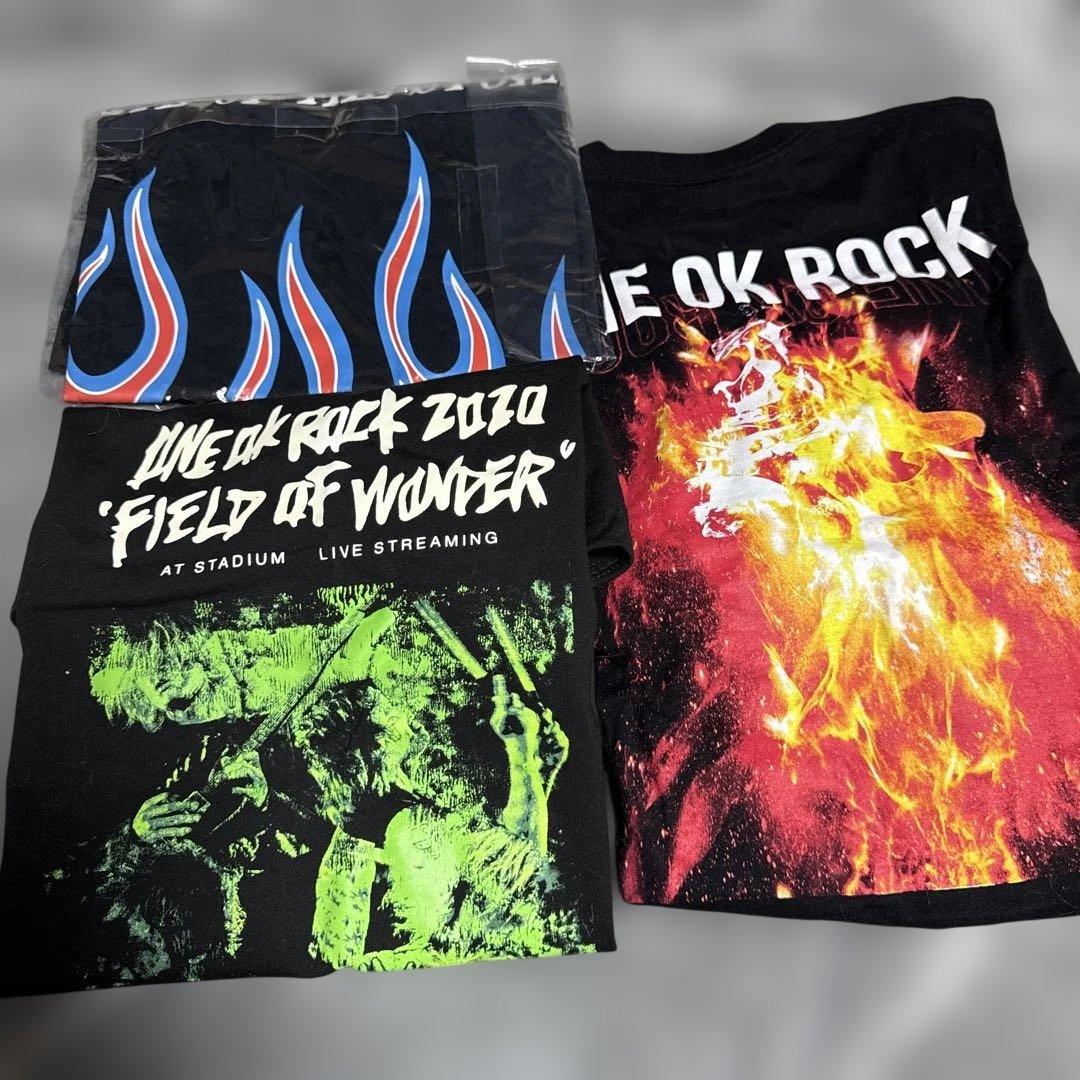 ONE OK ROCK ツアーTシャツ3枚セット　サイズＬ